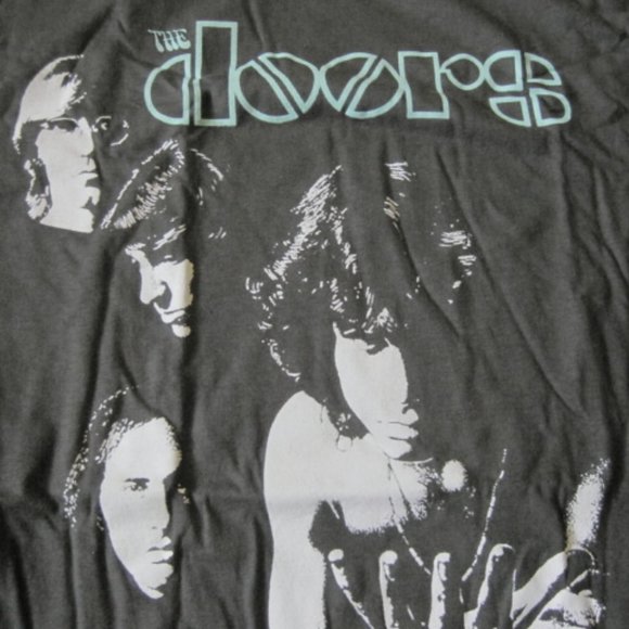 The Doors Band Charcoal Tee - Picture 3 of 3